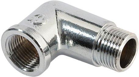 

Фитинг General Fittings Уголок муфтово-цапковый хромированный 2700.F8.B 1"
