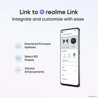 Наушники Realme Buds T100 (белый)