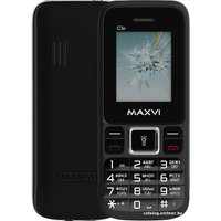 Телефон Maxvi C3n (черный)