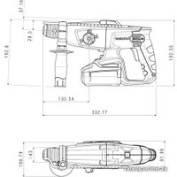 Перфоратор Metabo KHA 18 LTX (4.0 А*ч)