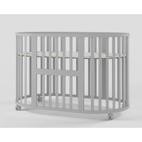 Кроватка-трансформер Incanto Stella; 'KR-0175/3 (серый)