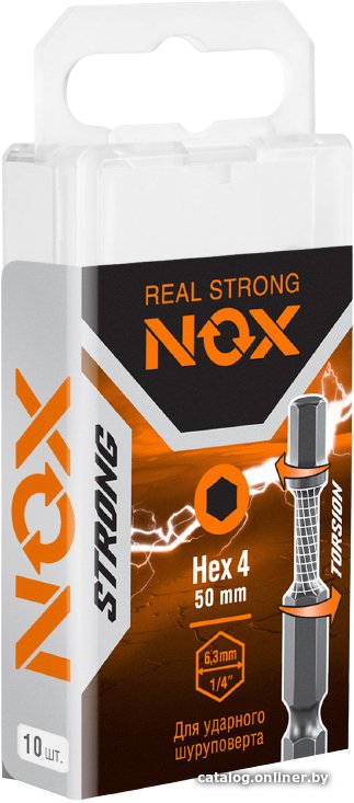 Набор бит Nox 338450 (10шт)