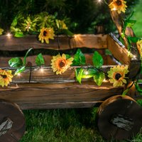 Садовая гирлянда Uniel USL-S-138/PT2300 SUNFLOWERS UL-00009377