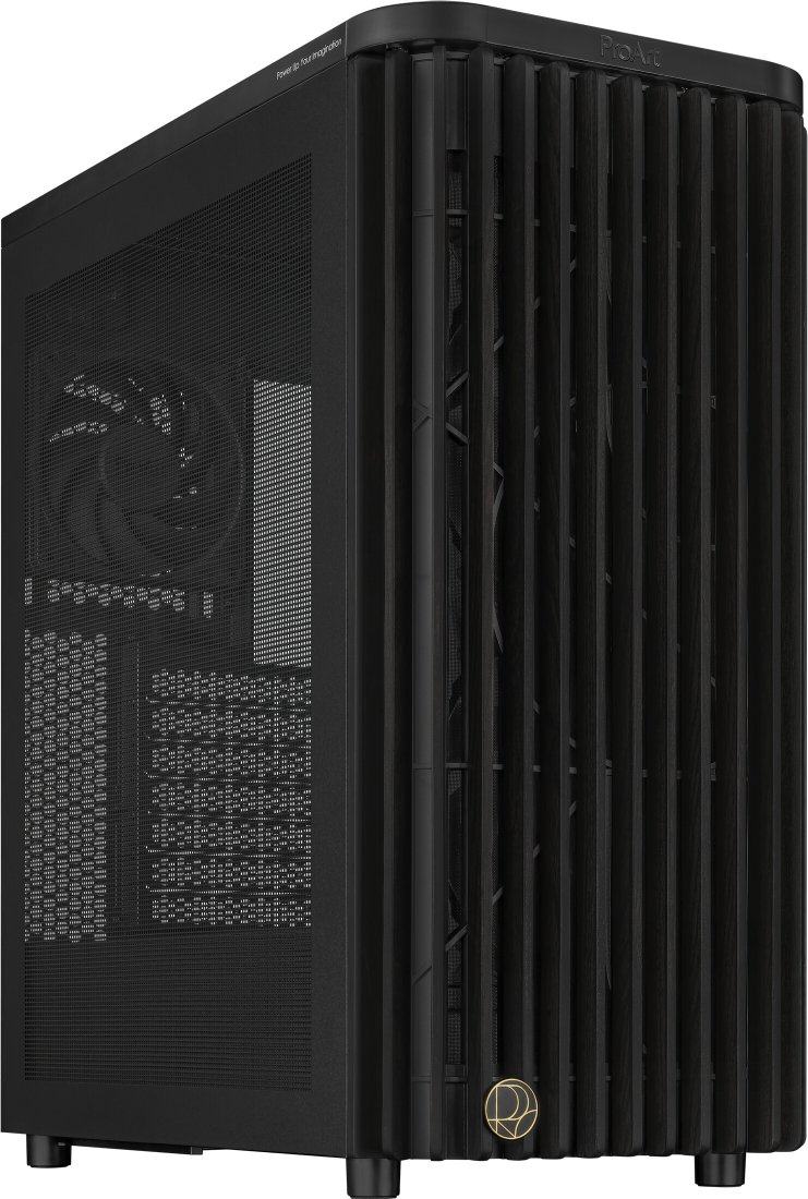

Корпус ASUS ProArt PA401 Wood Edition - Mesh Panel (черный)