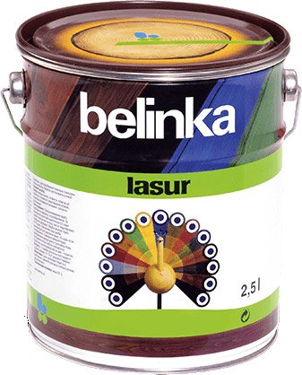 Лазурь Belinka Lasur (2.5 л, 24 - палисандр)