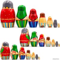 Развивающая игра Брестская Фабрика Сувениров Русская народная сказка Репка (набор 7 шт)