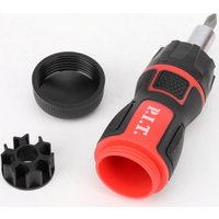 Набор отвертка с битами P.I.T. Advance HSDR04-0007 (7 предметов)