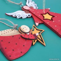 Елочная игрушка Darvish Ангел DV-C-294 (2шт)