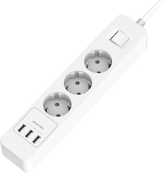 Удлинитель Harper UCH-330 (белый)