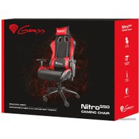 Игровое (геймерское) кресло Genesis Nitro 550 (черный/красный)