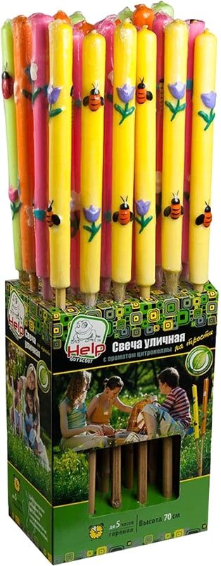 

Свеча от насекомых Help 80010 (24 шт)