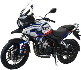 Мотоцикл Motoland 500 Enduro Adventure F500 (белый/синий)