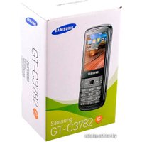 Кнопочный телефон Samsung C3782 Evan