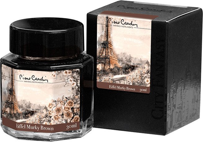 

Чернила для перьевой ручки Pierre Cardin City Fantasy PC332-S10 (30 мл, коричневый Эйфель)