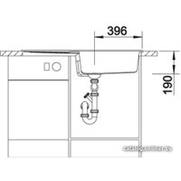 Кухонная мойка Blanco Metra XL 6 S (бетон) 525315