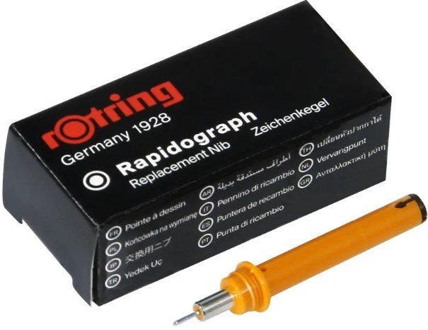 

Пишущий элемент для рапидографа Rotring S0219520 (0.4 мм)