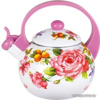 Чайник со свистком Lara LR00-20 (розовый)