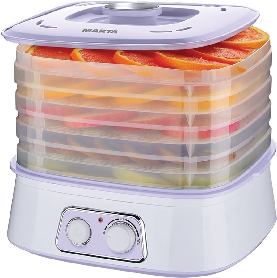 

Сушилка для овощей и фруктов Marta MT-1946 (лиловый аметист)