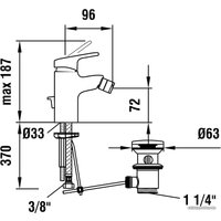 Смеситель Laufen CityPro 3419510041111