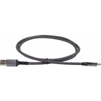 Кабель VCOM CU401M-1M USB 3.2 Gen2 Type-A - USB 3.1 Type-C (1 м, черный)