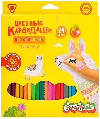 Набор цветных карандашей Каляка-Маляка ККМП24 (24цв)