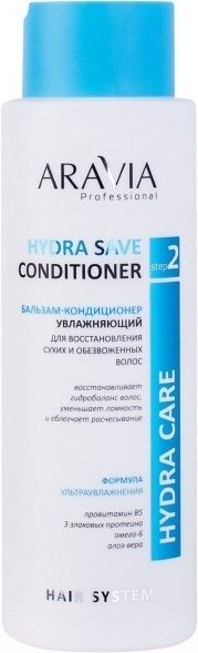

Бальзам-кондиционер Aravia увлажняющий Hydra Save Conditioner 400 мл