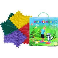 Ортопедический коврик Орто Пазл микс Лес 57240