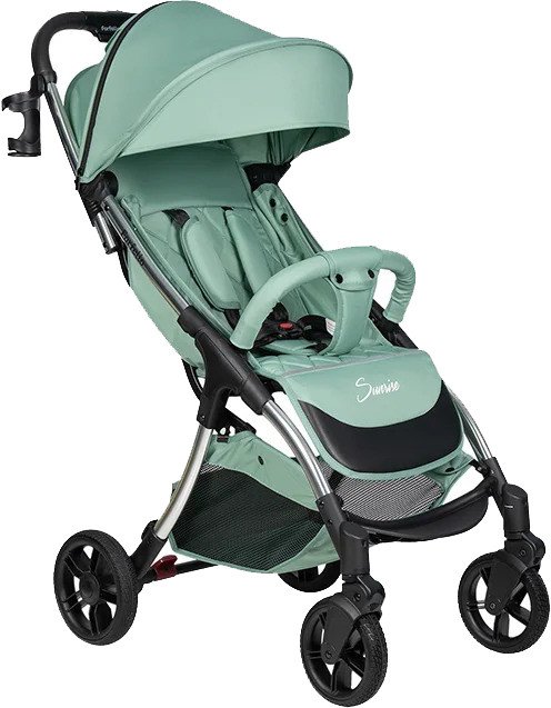 

Коляска прогулочная «книга» Farfello Sunrise FS-005 (мятный/серебристый)
