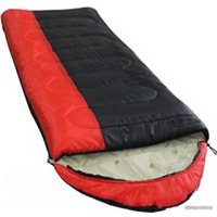 Спальный мешок BalMax Аляска Camping Plus Series -10 (левая молния, красный/черный)