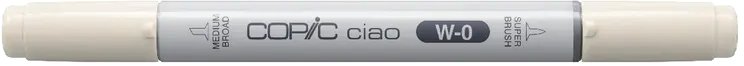 

Маркер перманентный Copic Ciao W-0 22075108 (теплый серый №0)