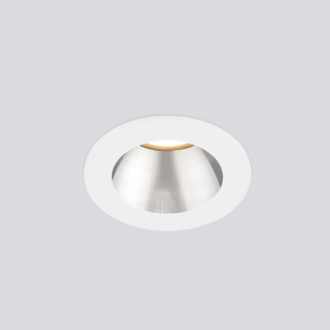

Точечный светильник Elektrostandard 7W 4200K WH/SL 25023/LED (белый/серебро)