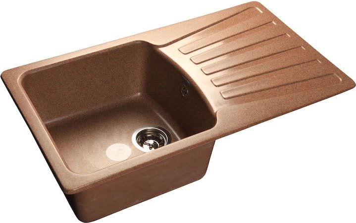 

Кухонная мойка GranFest GF-S850L (терракот)