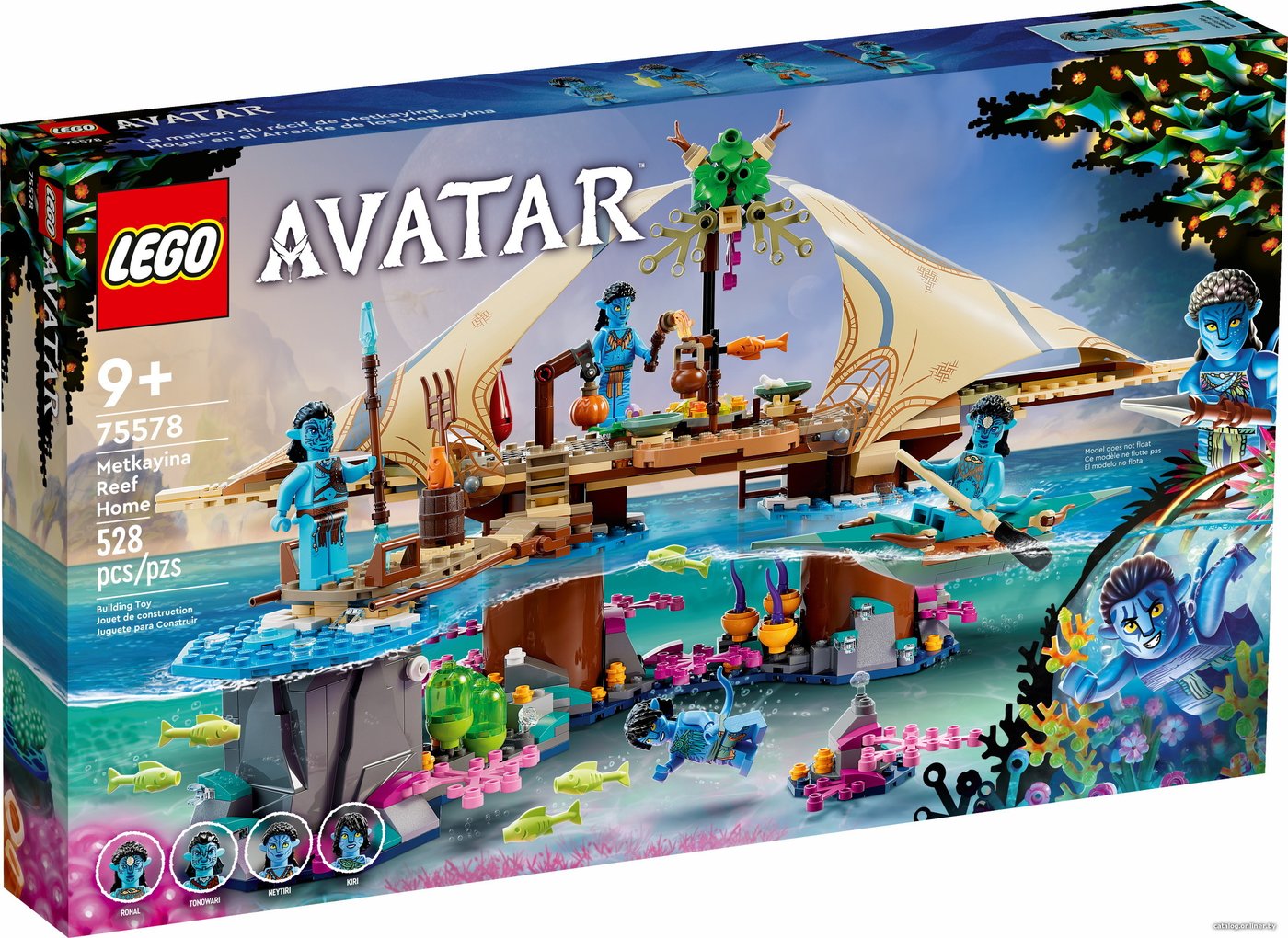 Конструктор LEGO Avatar 75578 Дом Меткайина на рифе