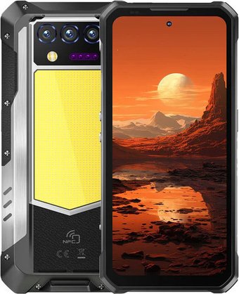 Телефон Oukitel WP100 12GB/512GB (черный/серебристый)