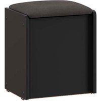 Банкетка Трия Бостон (антрацит/велюр серый) в Бобруйске