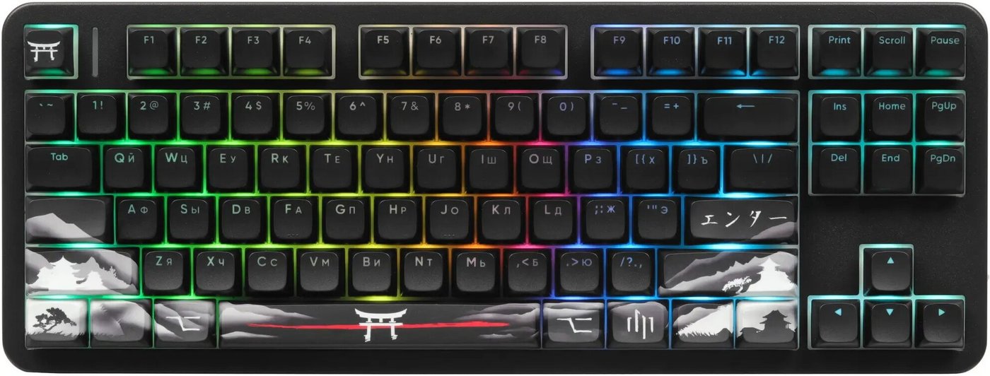 

Клавиатура Red Square Alumix TKL Satori Black (g3ms Jade)
