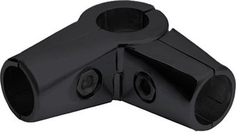 Соединитель для рейлинга Tris 561 для трех труб д.25 (черный)