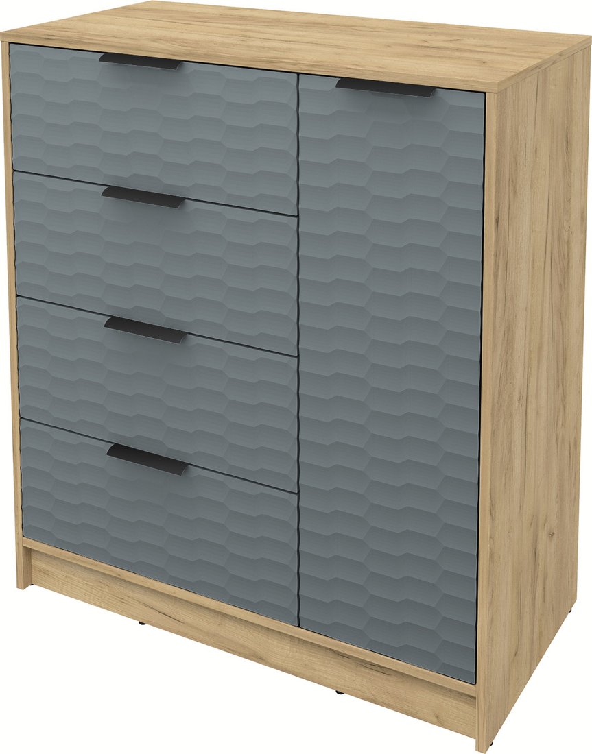 

Тумба Интерлиния Концепт Зодиак КТ-Т90 (дуб золотой/серый)