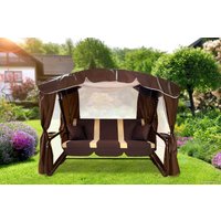 Садовые качели LetoLux Торонто (шоколад)