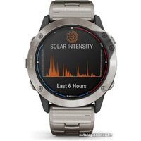 Умные часы Garmin Quatix 6x Solar (титановый)