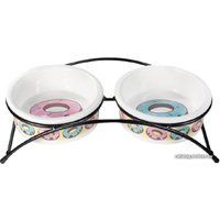 Миски на подставке Triol Пончики