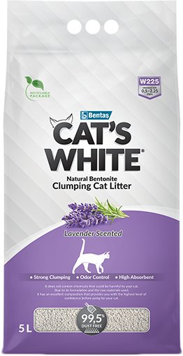 

Наполнитель для туалета Cat's White Lavender Scented 5 л