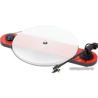 Виниловый проигрыватель Pro-Ject Elemental (черный/красный)