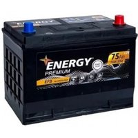 Автомобильный аккумулятор Energy Premium EFB Asia R+ 720A (75 А·ч)