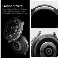 Чехол Spigen Liquid Air для Galaxy Watch 6 Classic (43 мм) ACS06395 (черный)