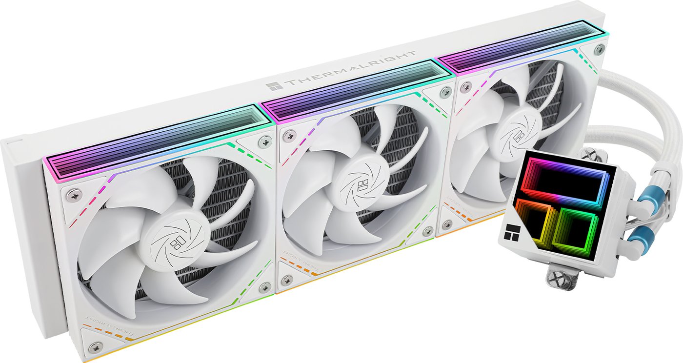 

Система жидкостного охлаждения для процессора Thermalright Frozen Infinity 360 ARGB (белый)