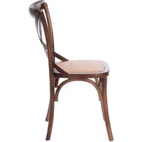 Стул Secret De Maison Cross Chair mod. CB2001 (тёмный орех)