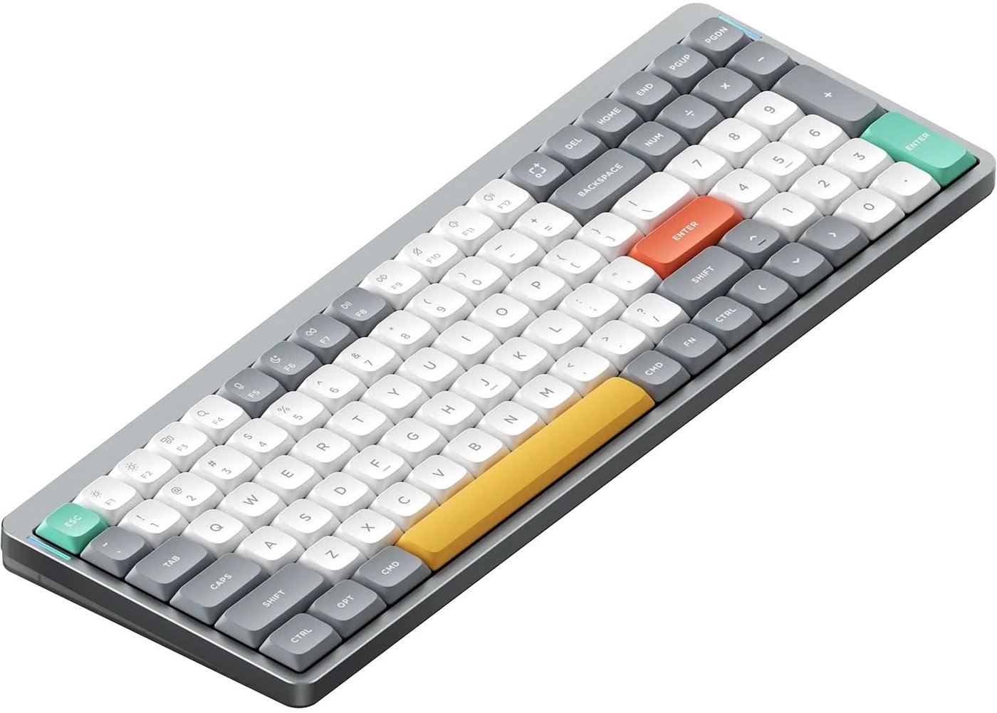 Клавиатура NuPhy Air96 V2 Lunar Gray (NuPhy Low Profile Cowberry)