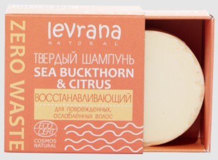 

Твердый шампунь Levrana Sea buckthorn & citrus Восстанавливающий 50 г