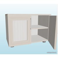 Тумба Премиум Виктория 60x43x34.8 см (шимо светлый)